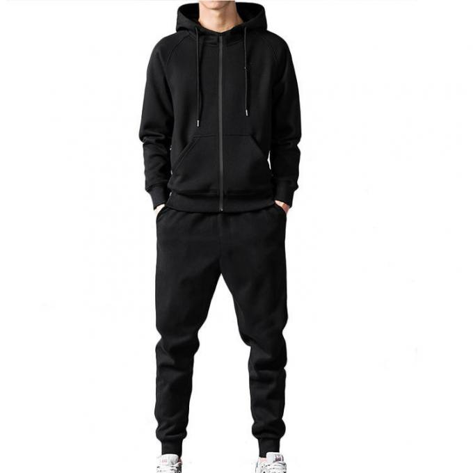 Aanpassing Matching Sweatpants And Hoodie Set Fitness Sport Wear 0