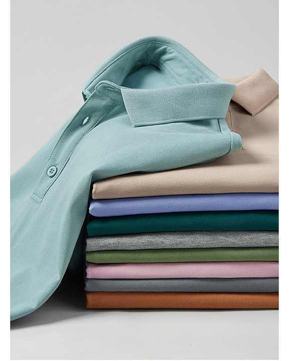 100% katoenen sportkleding, privé-label polo T-shirt, anti-statiek. 0