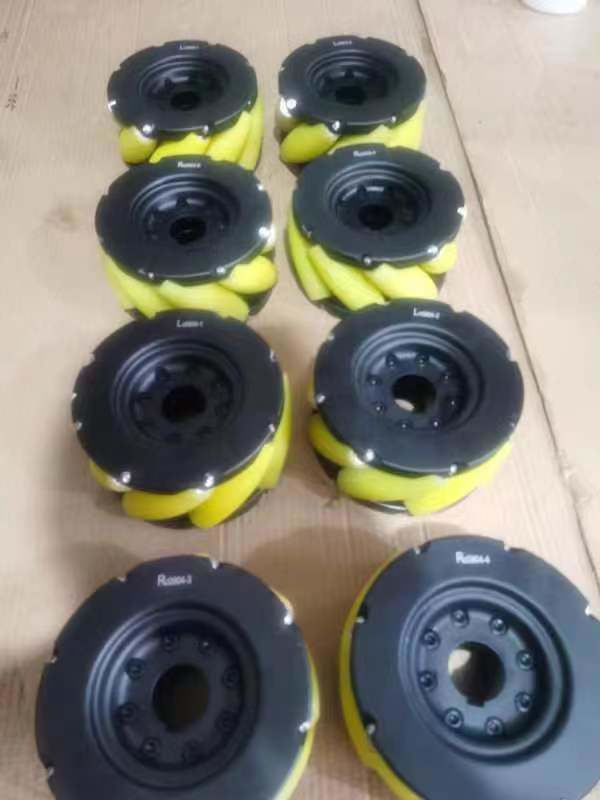 Elektrische aandrijving Mechanische wielen Zwaar werk 10 inch 3