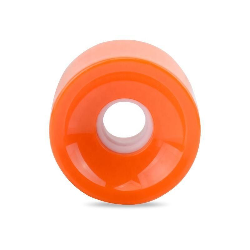 Meerdere kleuren 70mm PU skateboard wielen hoge duurzaamheid lichtgewicht