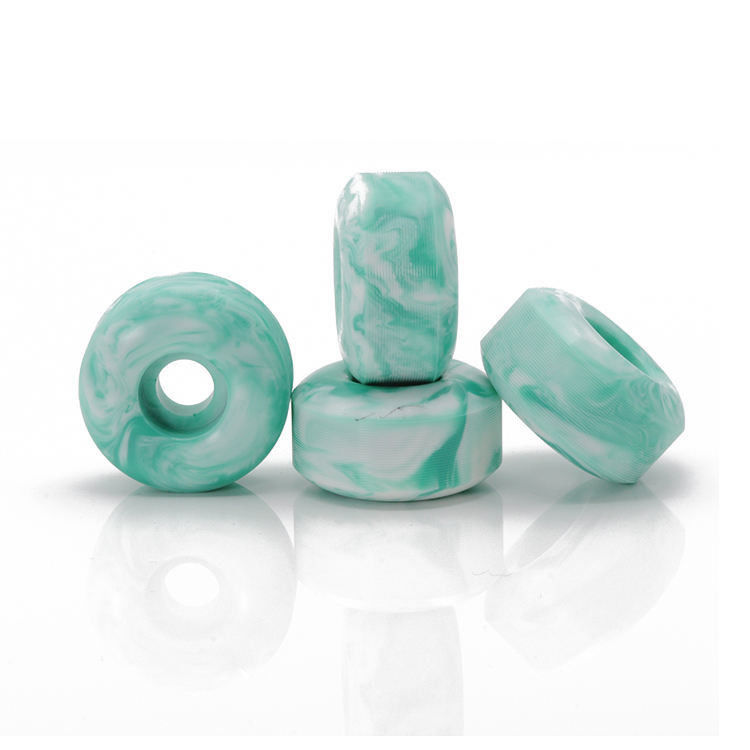 Duurzaam PU High Rebound Skateboard Wheels Custom Kleur slijtvast