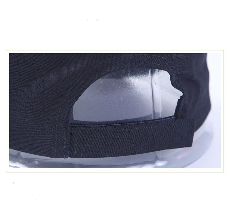 Promotionele gebogen rand zwarte katoenen honkbalpet Custom Trucker Cap SML Grootte