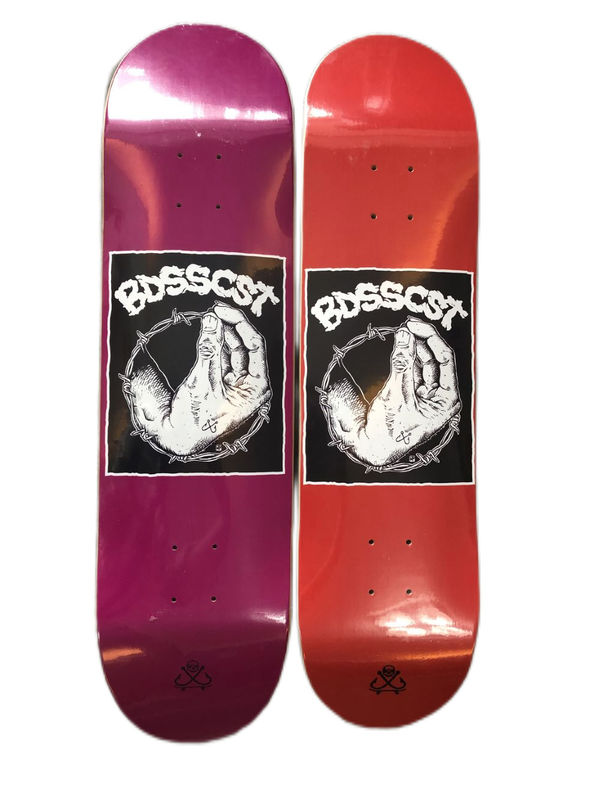 Groothandel Pro Custom Colorful 7 Ply 100% Canada Maple Skateboard