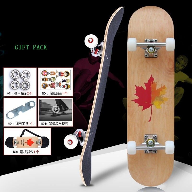 High End Custom Complete Skateboards voor extreme sporten buiten slijtvastheid